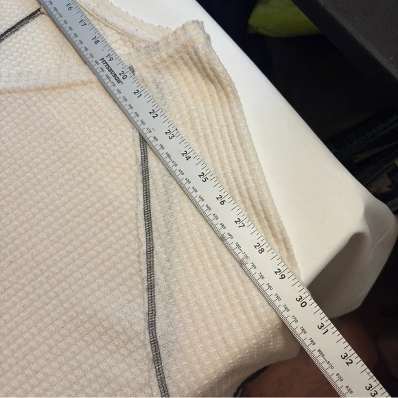 We The Free Cream and Black Leopard Print Sweatshirt - Picture 9 of 12